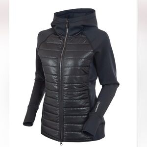Sunice Women's Lola Thermal Stretch Jacket with Hood Size Small NWT